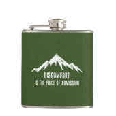 不快は入場の価だ フラスク (正面)