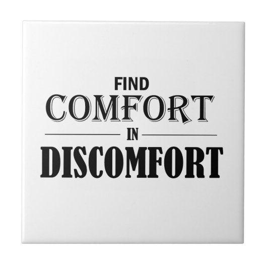 不快感で心地よいを見つける タイル (正面)