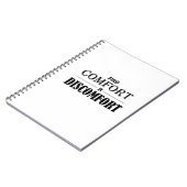 不快感で心地よいを見つける ノートブック (左側)