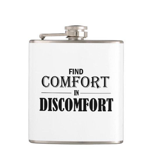 不快感で心地よいを見つける フラスク (正面)