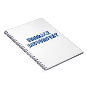 不快感を抱く ノートブック (右側)