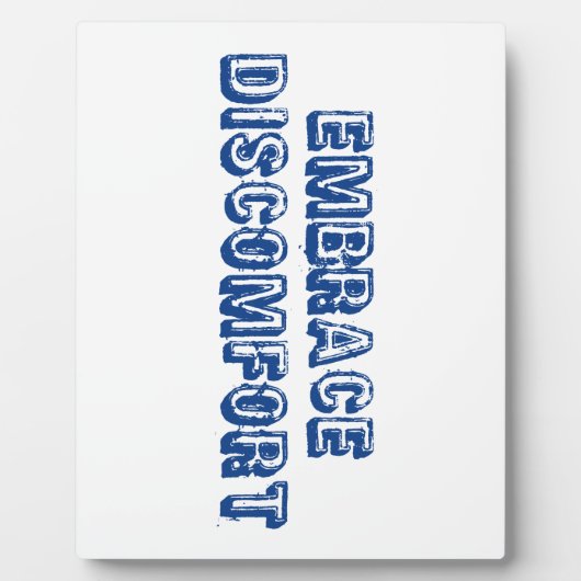 不快感を抱く フォトプラーク (正面)