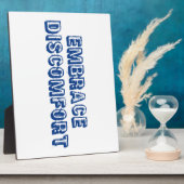 不快感を抱く フォトプラーク (側面)