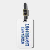 不快感を抱く ラゲッジタグ (正面縦)