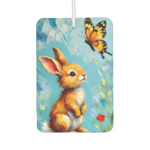 不思議なウサギと蝶