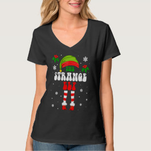 不思議なエルフのクリスマス家族おそろい Xmasグループ ファッション Tシャツ