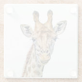 不思議なキリン ガラスコースター (裏面)