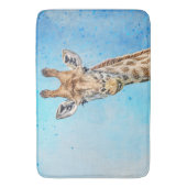 不思議なキリン バスマット (正面縦)