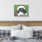 不思議なサル キャンバスプリント (インサイチュ (寝室))