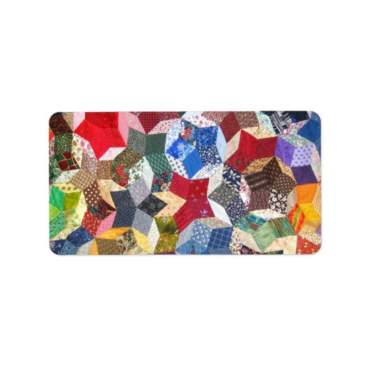 不思議なスターキルト ラベル (正面)