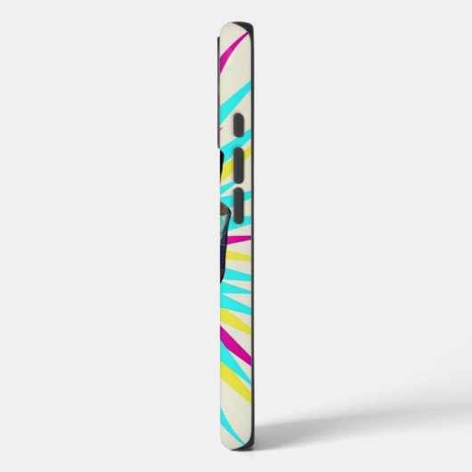 不思議なネコ Case-Mate iPhoneケース (裏面 / 左)