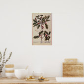 「不思議なハーブル」のホリー, 1782 ポスター (キッチン)