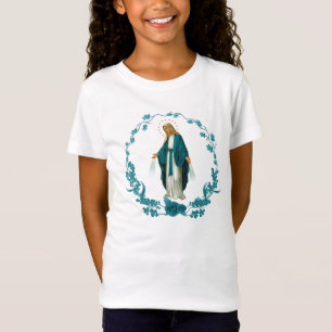 『不思議なメダルの女性Tシャツ』 Tシャツ