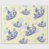 不思議なリトル・ドラゴン ラッピングペーパー (フラット)