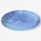 不思議な冬の不思議の国 ペーパープレート (アングル)