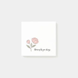 不思議な動物園の牡丹のポストイットノート ポストイット