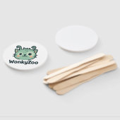 不思議な動物園の猫手ファン ハンドファン (組立なし)