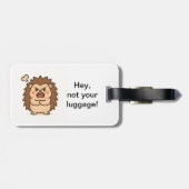 不思議な動物園ムーディヘッジホッグ荷物タグ ラゲッジタグ (裏面横)