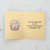 不思議な卵のグリーティングカード カード (内部)