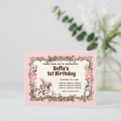 不思議な国の招待に応じる  インビテーションポストカード (スタンド正面)