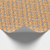 不思議な国の白うさぎのアリス ラッピングペーパー (角)