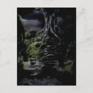 不思議な国への道 ポストカード