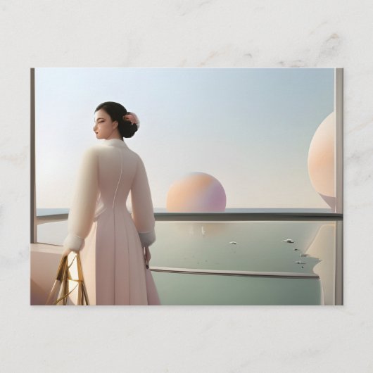 不思議な土地での休暇 ポストカード (正面)