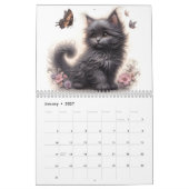 不思議な子猫 カレンダー (1月 2027)