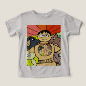 不思議な少年と彼のお洒落動物 (デザイン正面)