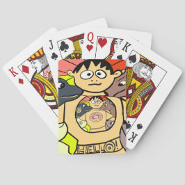 不思議な少年と彼のお洒落動物 トランプ