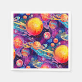 不思議な星座 スタンダードカクテルナプキン (正面)