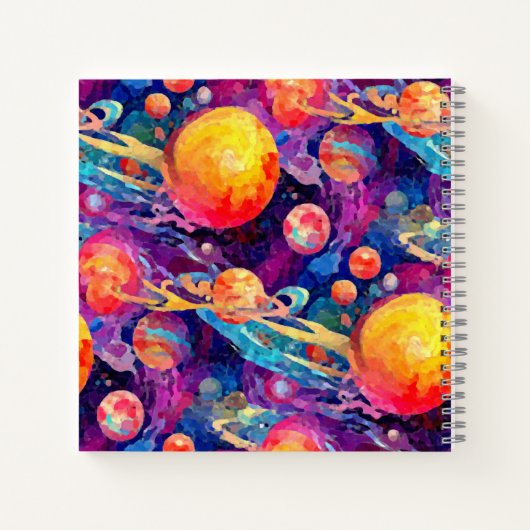 不思議な星座 ノートブック (裏面)