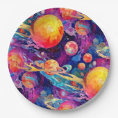 不思議な星座 ペーパープレート (正面)