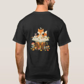 不思議な森の読書家 Tシャツ (裏面)