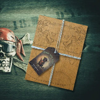 不思議な海賊の猫は、古代の謎を解き明かす ギフトタグ