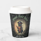 不思議な海賊の猫は、古代の謎を解き明かす 紙コップ (正面)