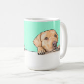 不思議な犬 コーヒーマグカップ (正面右)