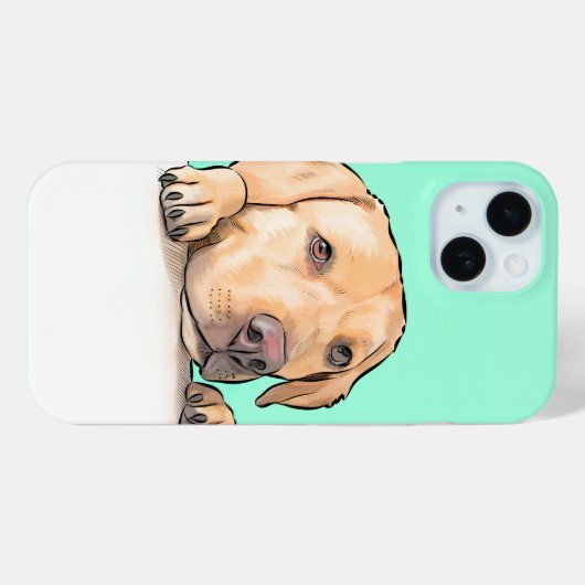 不思議な犬 Case-Mate iPhoneケース (裏面 (横))