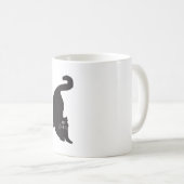 不思議な猫 コーヒーマグカップ (正面右)
