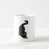 不思議な猫 コーヒーマグカップ (中央)