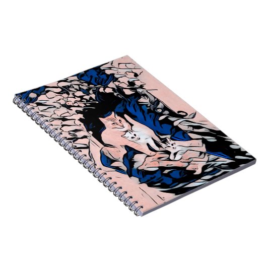 不思議な猫 ノートブック (右側)