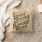 不思議な生き物はいない クッション (ブランケット)