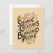 不思議な生き物はいない ポストカード (正面/裏面)