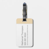 不思議な生き物はいない ラゲッジタグ (裏面縦)