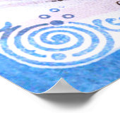 不思議な生き物 – シール ポスター (角)