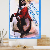 不思議な生き物 – シール ポスター (キッチン)