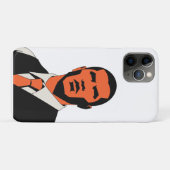 不思議な男性の表情 Case-Mate iPhoneケース (裏面(横))