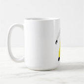 不思議な男性の見た目 コーヒーマグカップ (左)