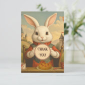 不思議な白ウサギのハートの夢の国 サンキューカード (スタンド正面)