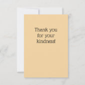 不思議な白ウサギのハートの魅惑のワンダーランド サンキューカード (裏面)